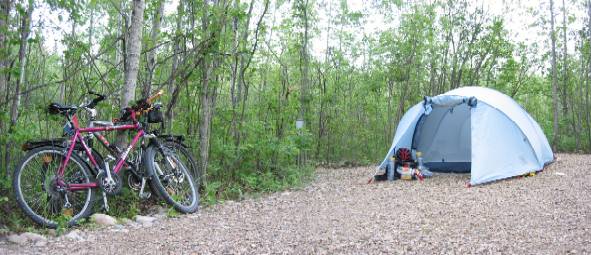 Freeman River campsite