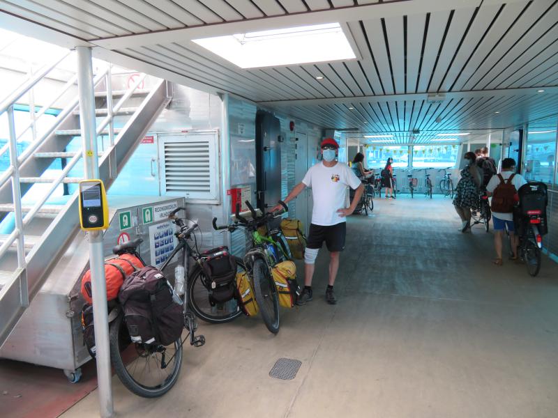Special Covid protection on the ferry