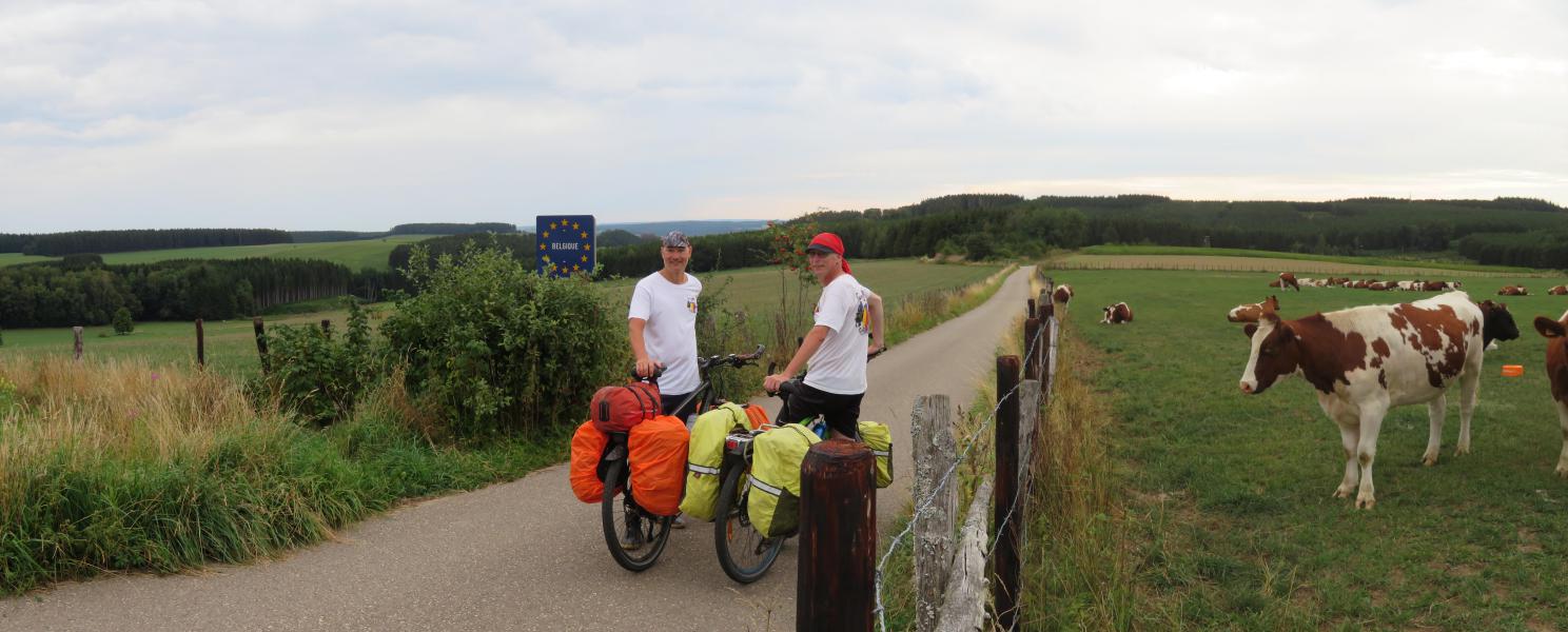 Re-entering Belgium on the Vennbahn